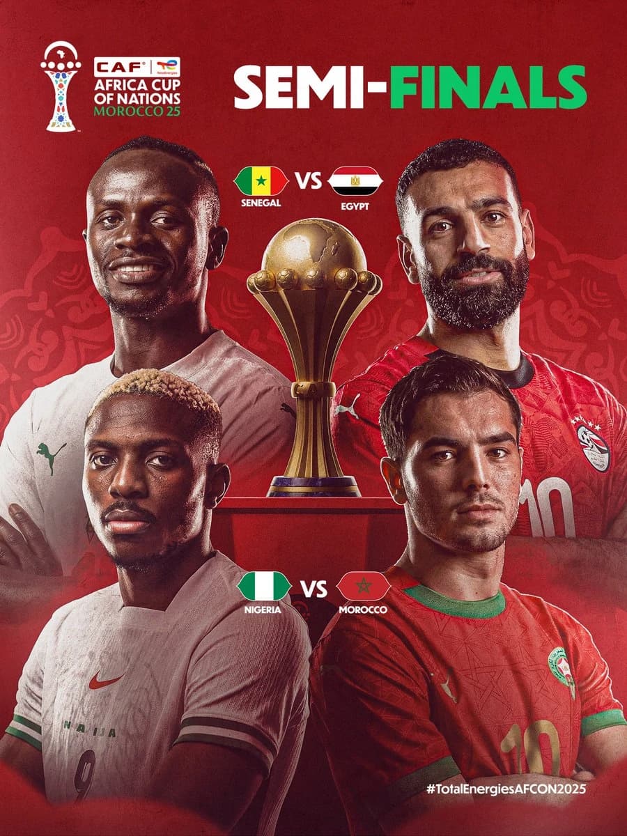 CAF Semi-Final - Maroc vs Nigeria